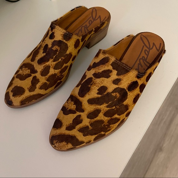 Zodiac Shoes - Zodiac Animal Print Mules Shoes